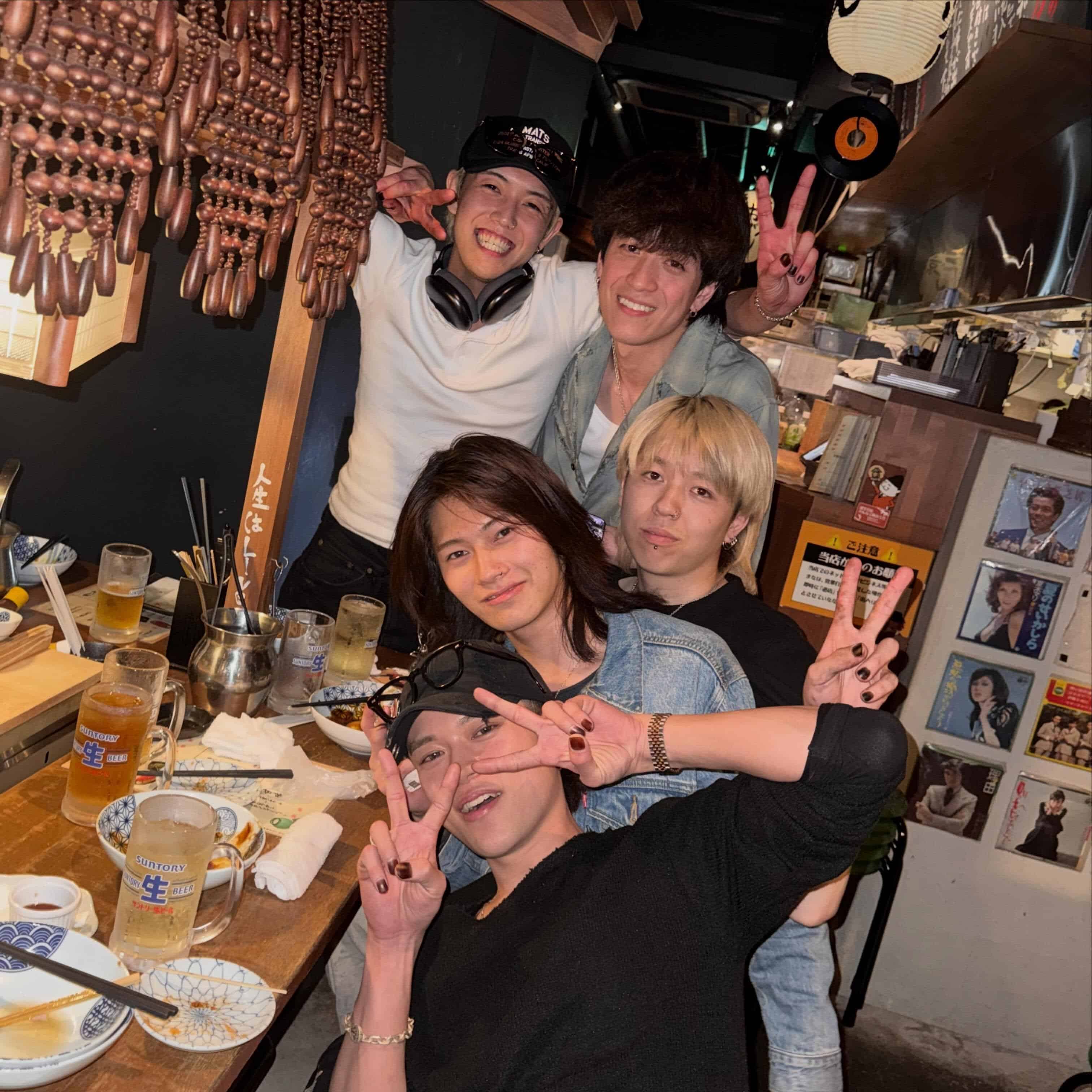 楽しいメンバーとおでんを囲んで乾杯🍺💫